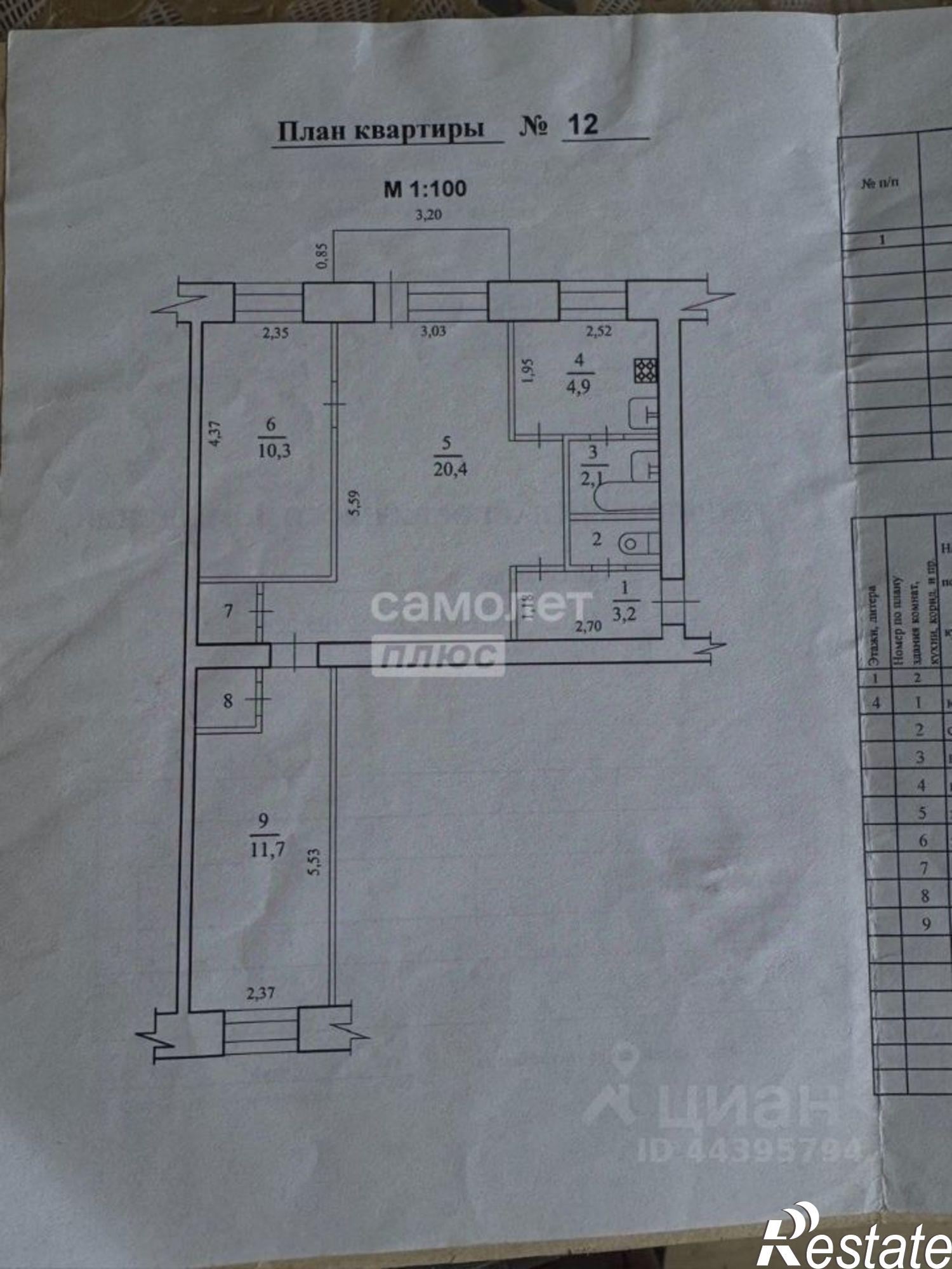 Купить квартиру за 2 100 000 рублей на Комсомольский проспект, 12