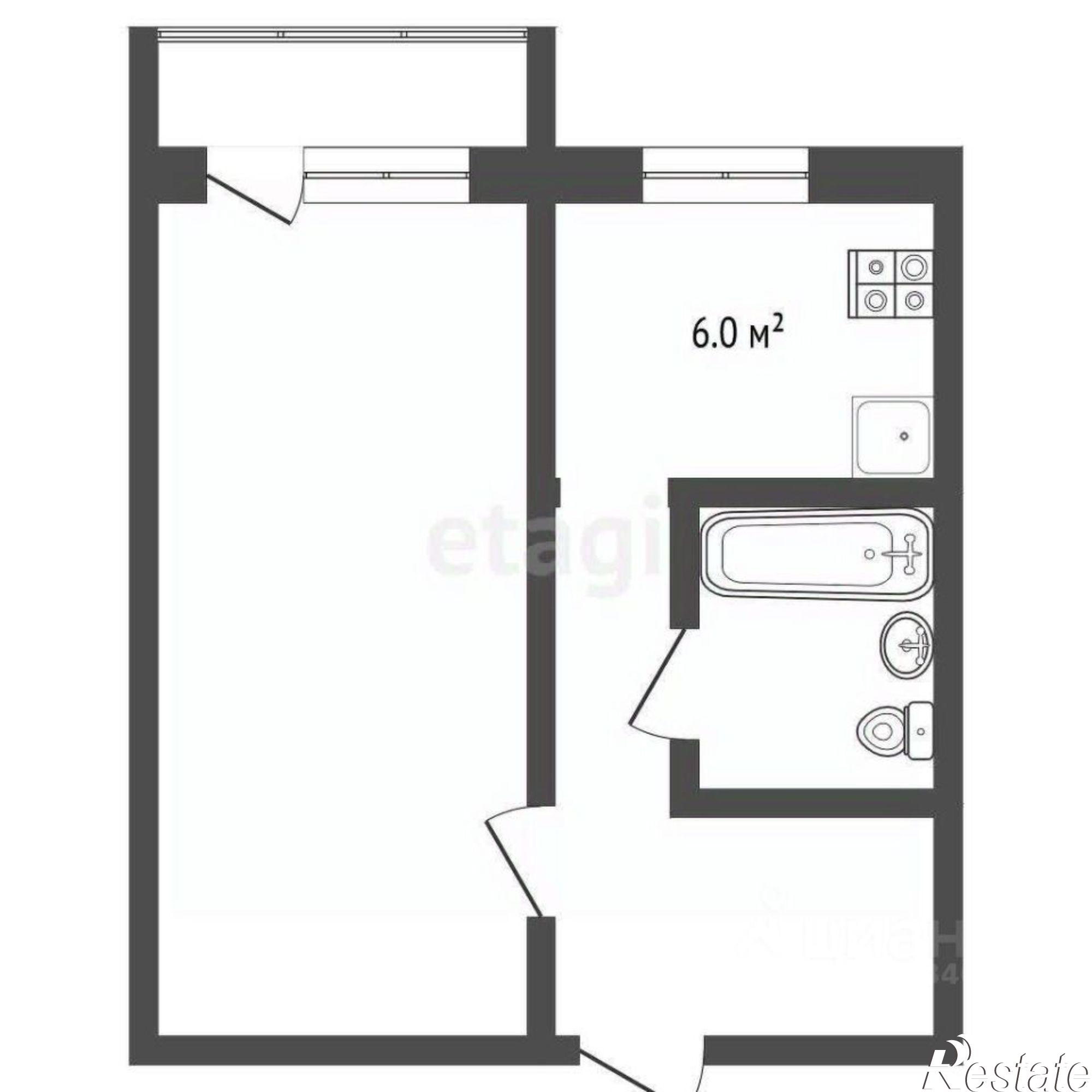 Купить квартиру за 1 750 000 рублей на Ванинский район