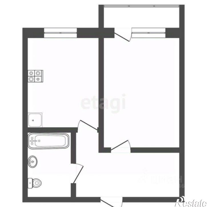 1-комн квартира Советско-Гаванский район
