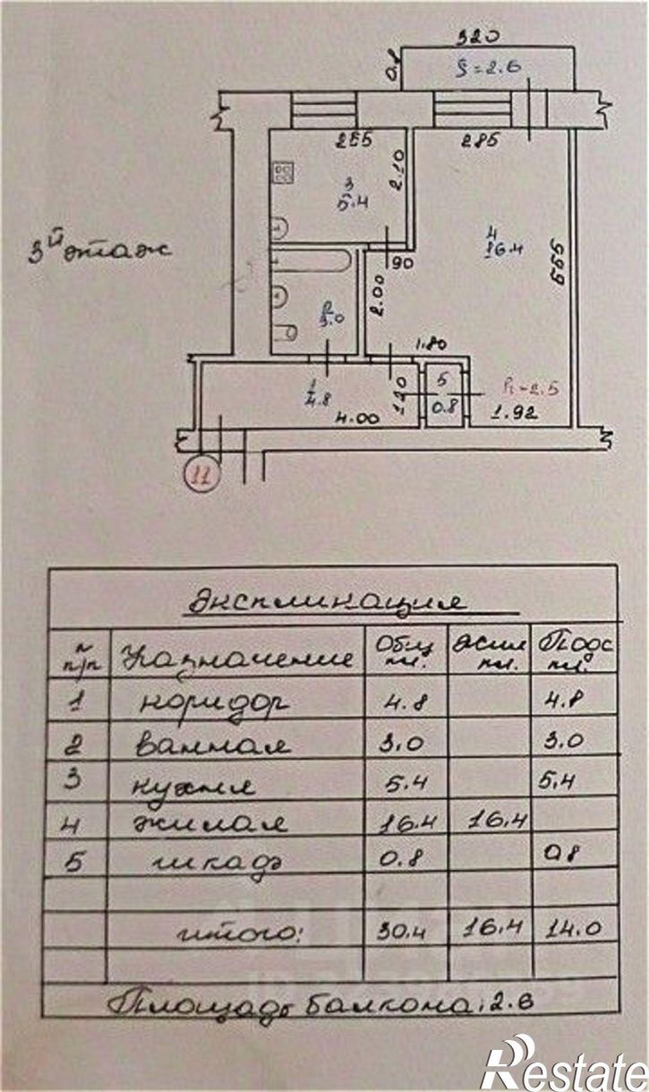 1-комн квартира проспект Мира, 32,  д. 32