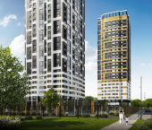 2-комн, 55 кв м, этаж 17/25 улица Морозова Павла Леонтьевича, 80