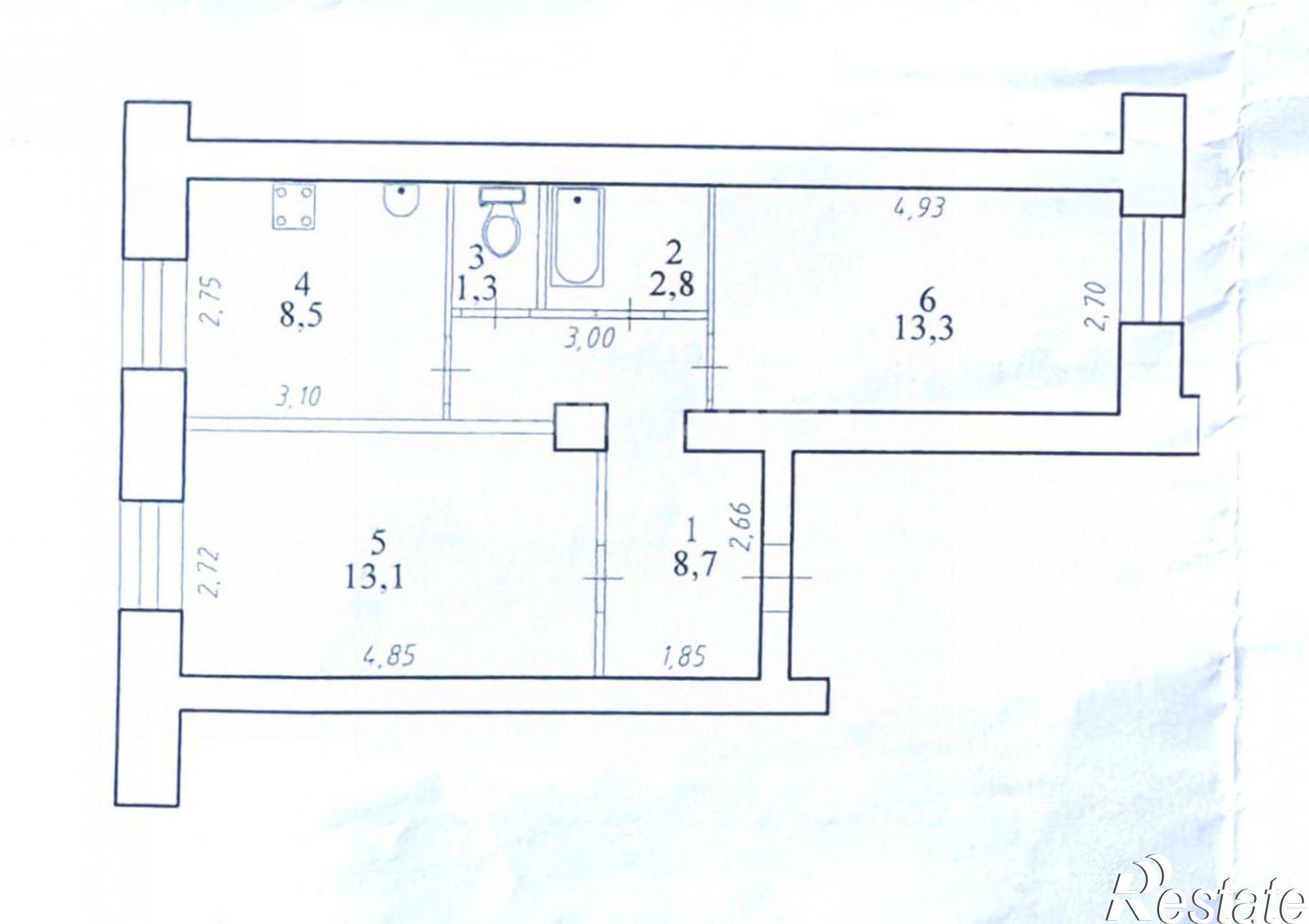Купить квартиру за 3 650 000 рублей на Комсомольск-на-Амуре г., Ленинский