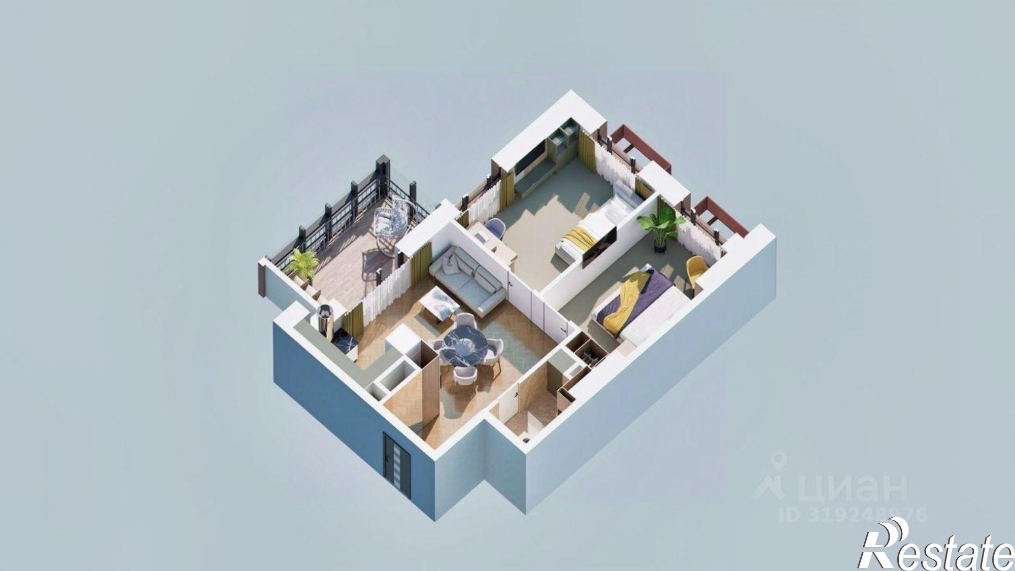 Купить квартиру за 10 131 000 рублей на Советская улица, 33