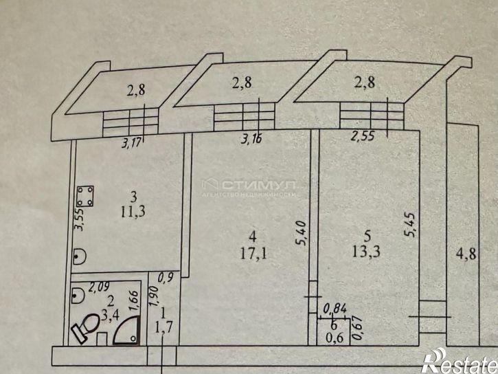 2-комн квартира Россия,  г. Комсомольск-на-Амуре, пр-кт. Мира, д. 50