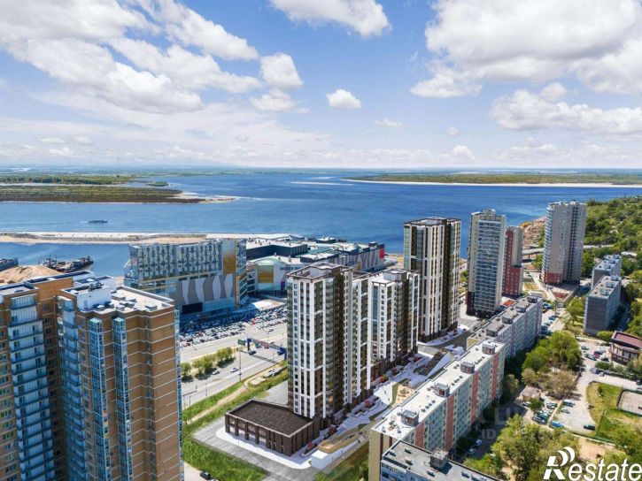 3-комн квартира в новом доме улица Блюхера
